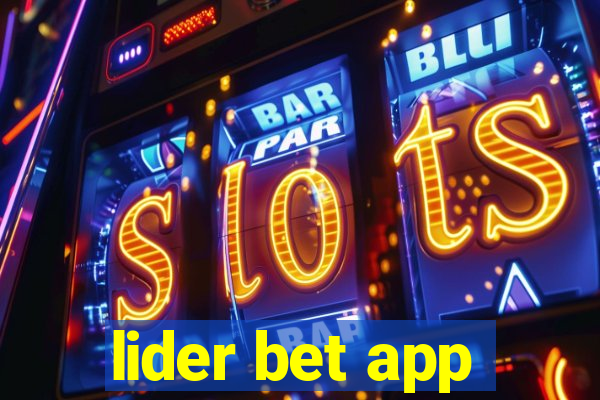 lider bet app