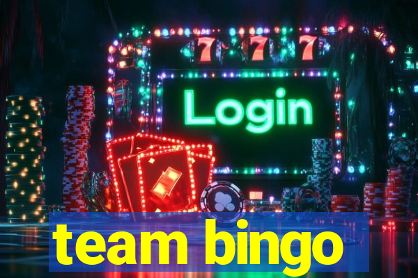 team bingo