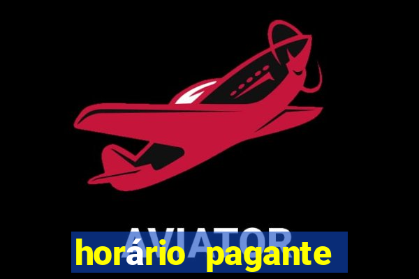 horário pagante fortune mouse