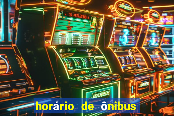 horário de ônibus junção cassino