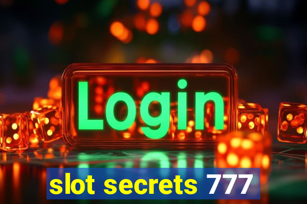 slot secrets 777