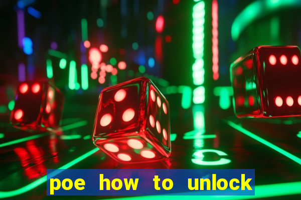 poe how to unlock 5 slot map device