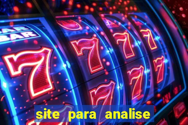 site para analise de jogos de futebol