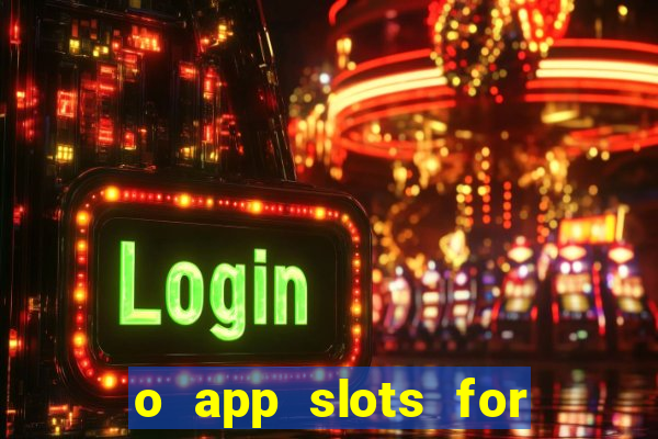 o app slots for bingo paga mesmo