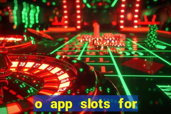 o app slots for bingo paga mesmo