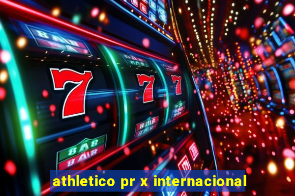 athletico pr x internacional