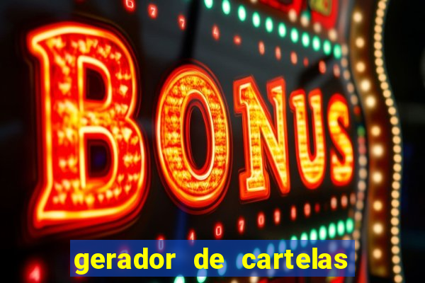 gerador de cartelas de bingo 1 a 99