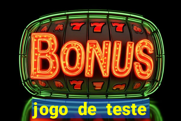 jogo de teste fortune tiger