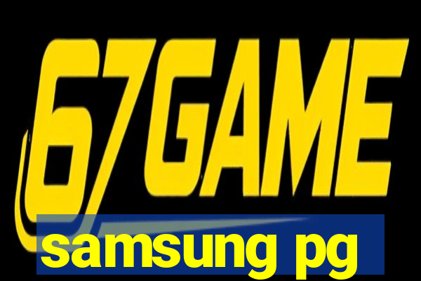 samsung pg