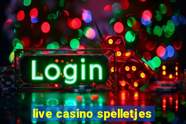 live casino spelletjes