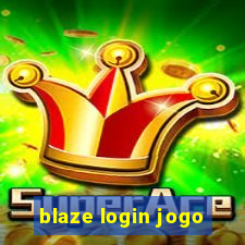 blaze login jogo