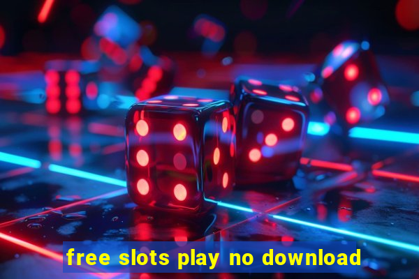 free slots play no download