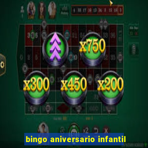 bingo aniversario infantil