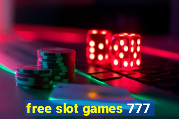 free slot games 777