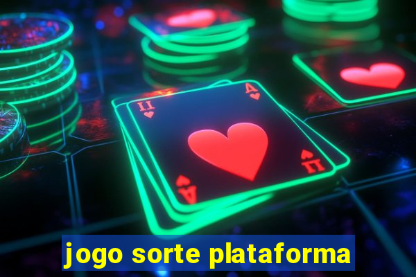 jogo sorte plataforma