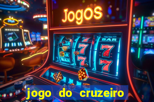 jogo do cruzeiro hoje ao vivo sportv