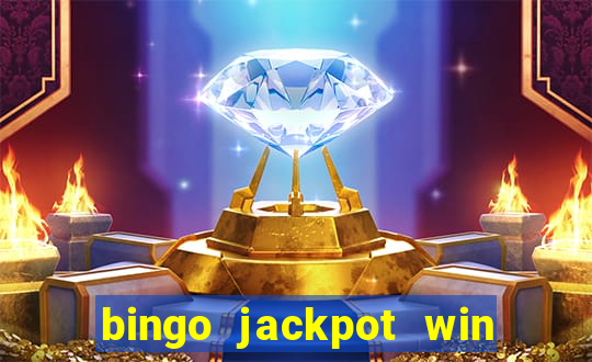 bingo jackpot win real money