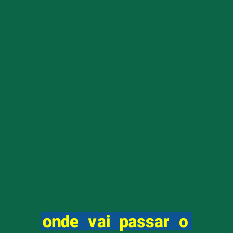 onde vai passar o jogo do atlético mg