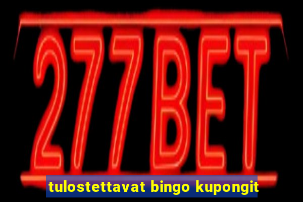 tulostettavat bingo kupongit