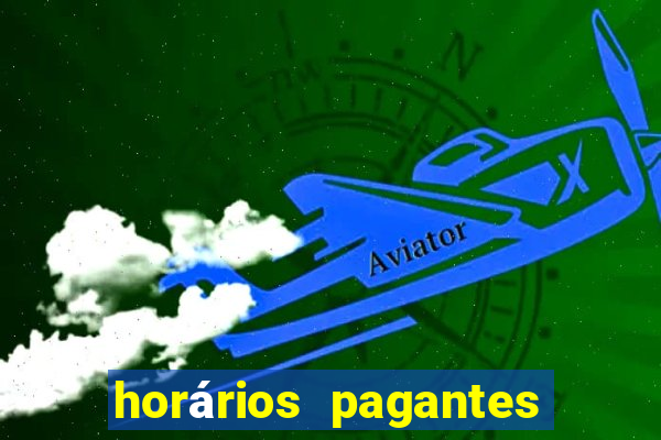 horários pagantes fortune rabbit hoje