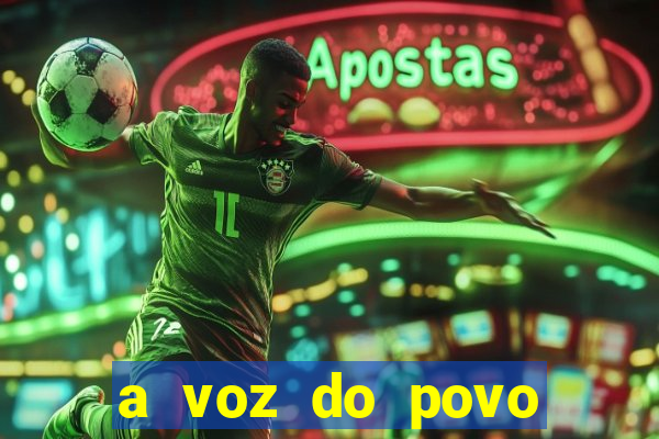 a voz do povo cruzeiro da fortaleza