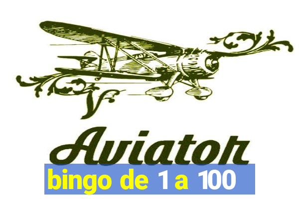 bingo de 1 a 100