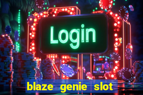 blaze genie slot paga mesmo