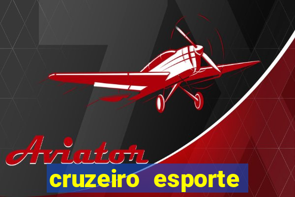 cruzeiro esporte clube x esporte clube bahia