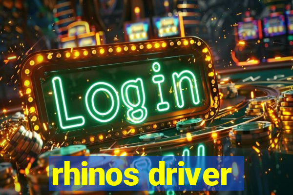 rhinos driver