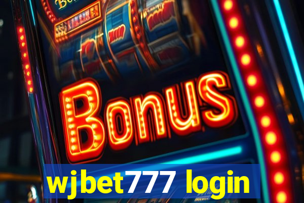 wjbet777 login