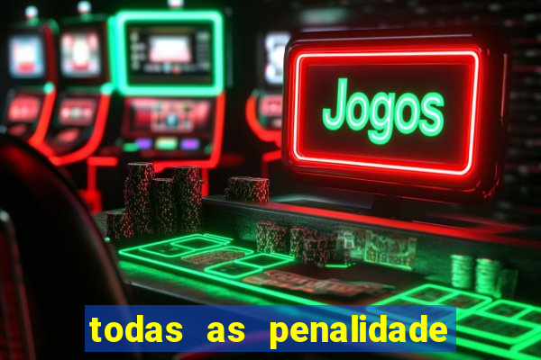 todas as penalidade do corinthians