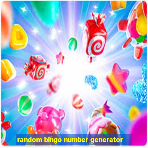 random bingo number generator