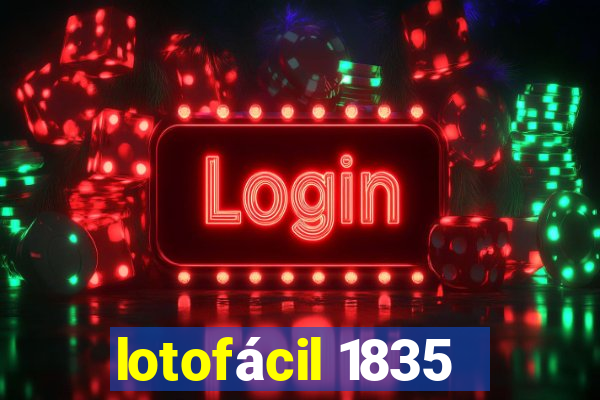 lotofácil 1835