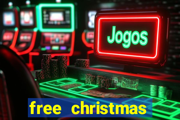 free christmas bingo cards