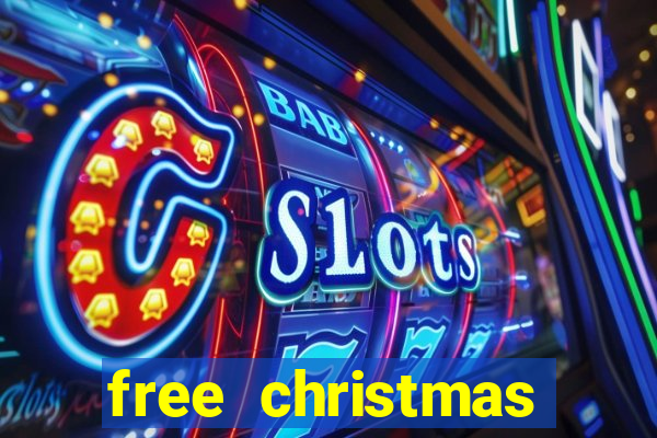 free christmas bingo cards