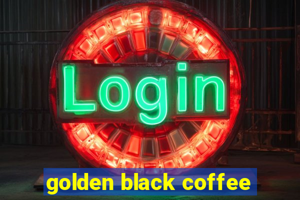 golden black coffee