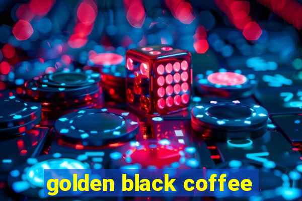 golden black coffee