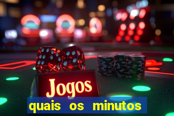 quais os minutos pagantes do fortune tiger