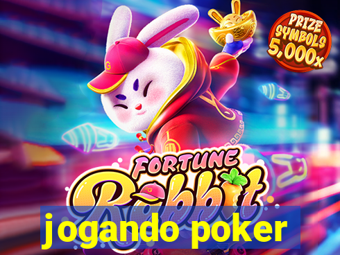 jogando poker