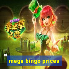 mega bingo prices