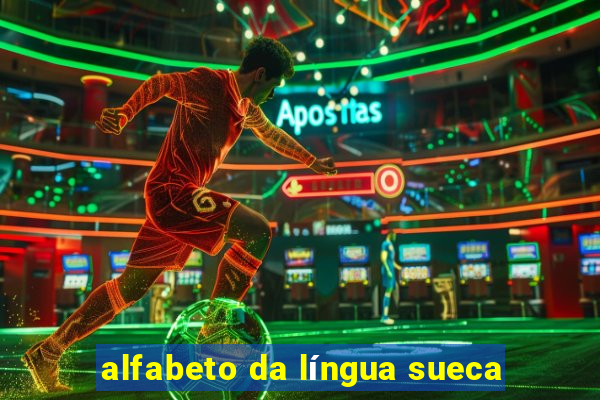 alfabeto da língua sueca