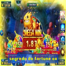 segredo do fortune ox