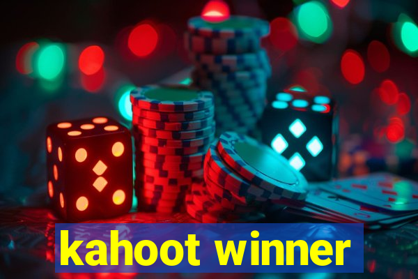 kahoot winner