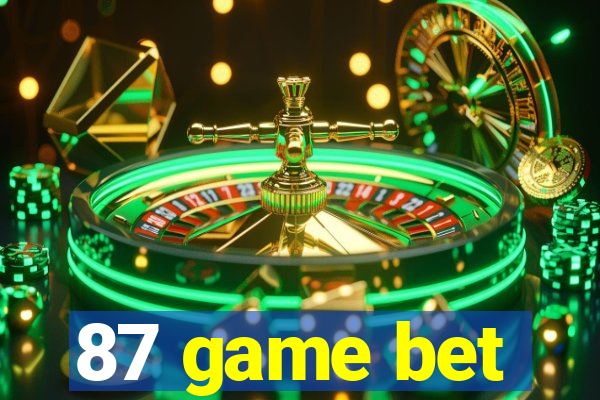 87 game bet