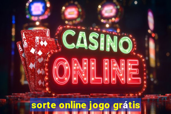 sorte online jogo grátis