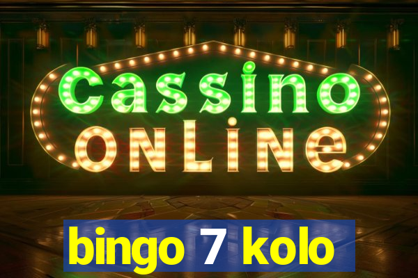 bingo 7 kolo