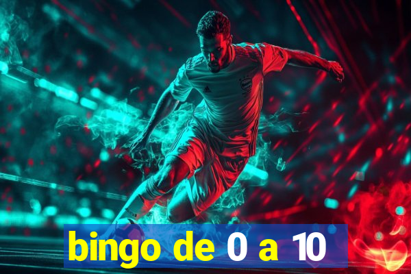 bingo de 0 a 10