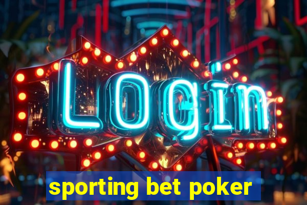 sporting bet poker