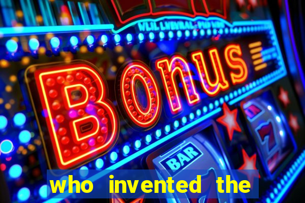 who invented the first slot machine