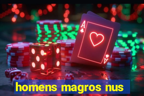 homens magros nus